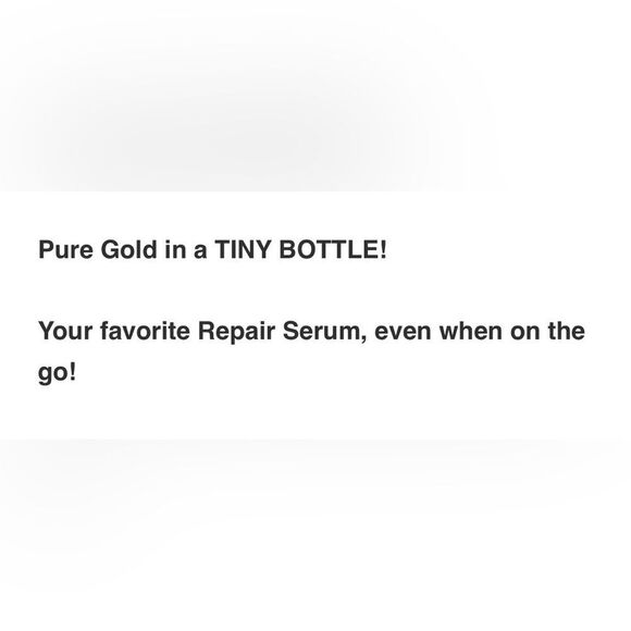 NWOB Lorde + Belle MINI TRAVEL SIZE REPAIR SERUM - Use with Boosters - MSRP $50! - Picture 2 of 8